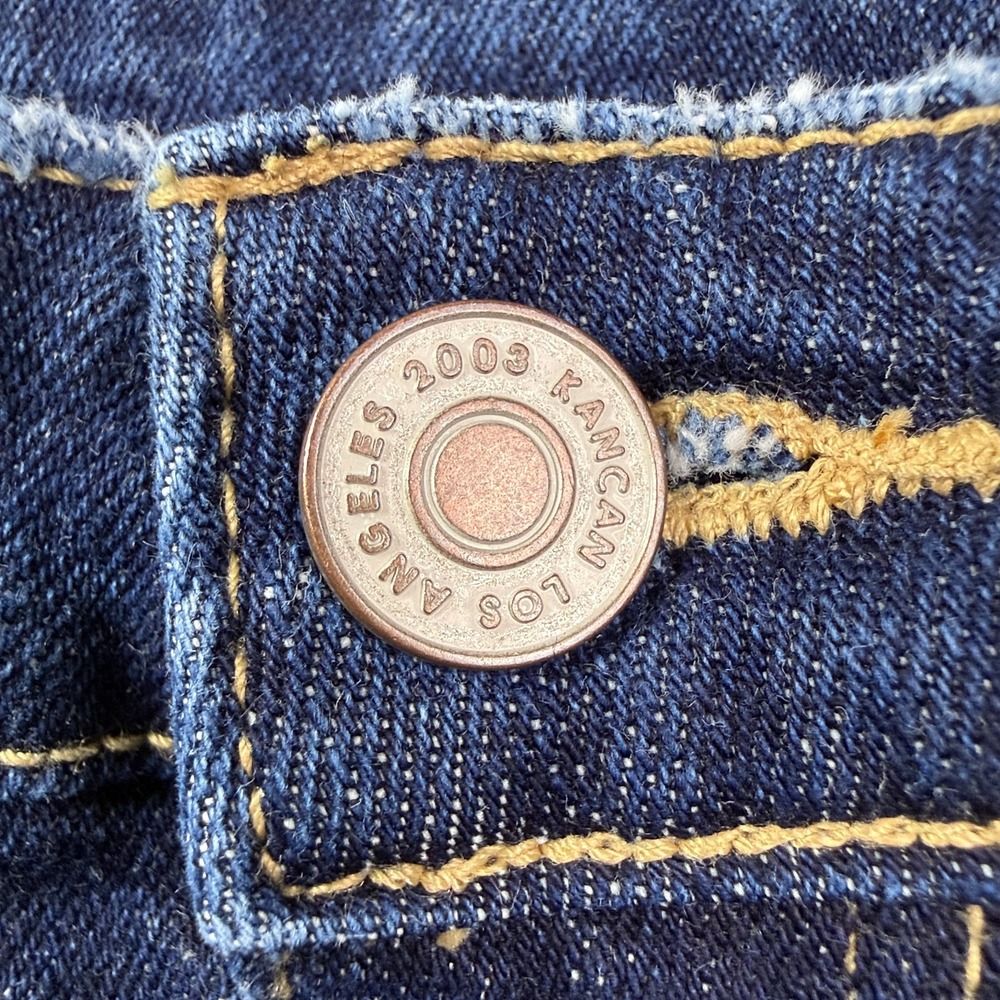 Kancan Womens Flare Jeans Size 11/29 Luke High Rise Stretch Distressed Denim - Picture 9 of 16